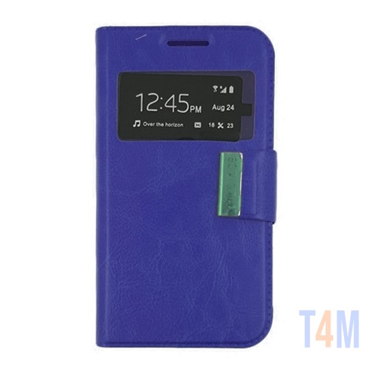 Flip Case for Samsung Galaxy J5 Prime Blue